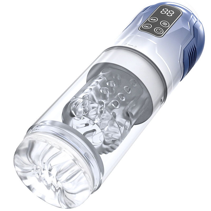 Empyrean - 5 IN 1 Function Male Stroker Masturbator & Penis Pump Masturbation Cup - Tophatter Daily Deals